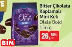OLALA BOLD BİTTER ÇİKOLATA KAPLAMALI MİNİ KEK
